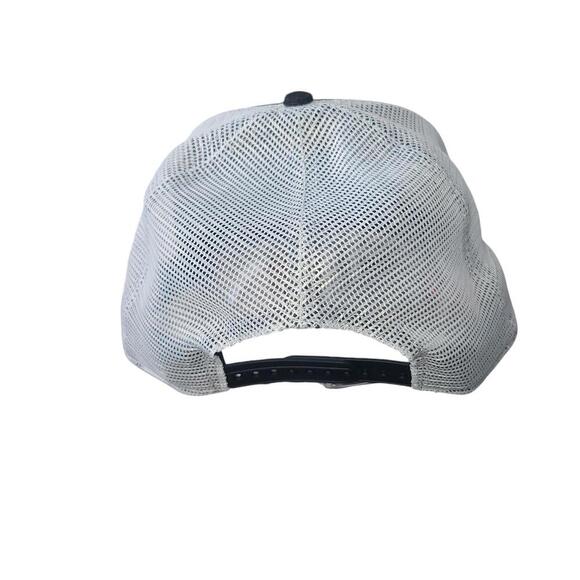 New Era NY Snapback Trucker Hat - Black & White - Picture 4 of 8